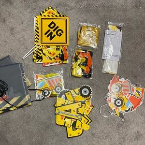 Construction party supplies